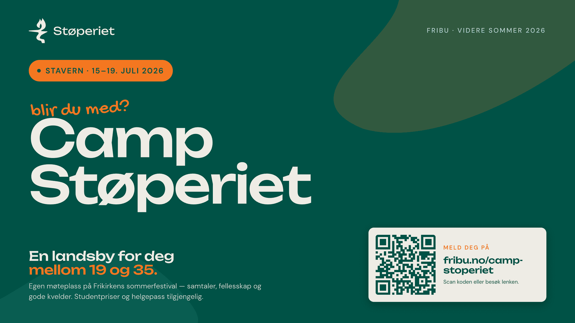 Infoslide, Camp Støperiet 2026